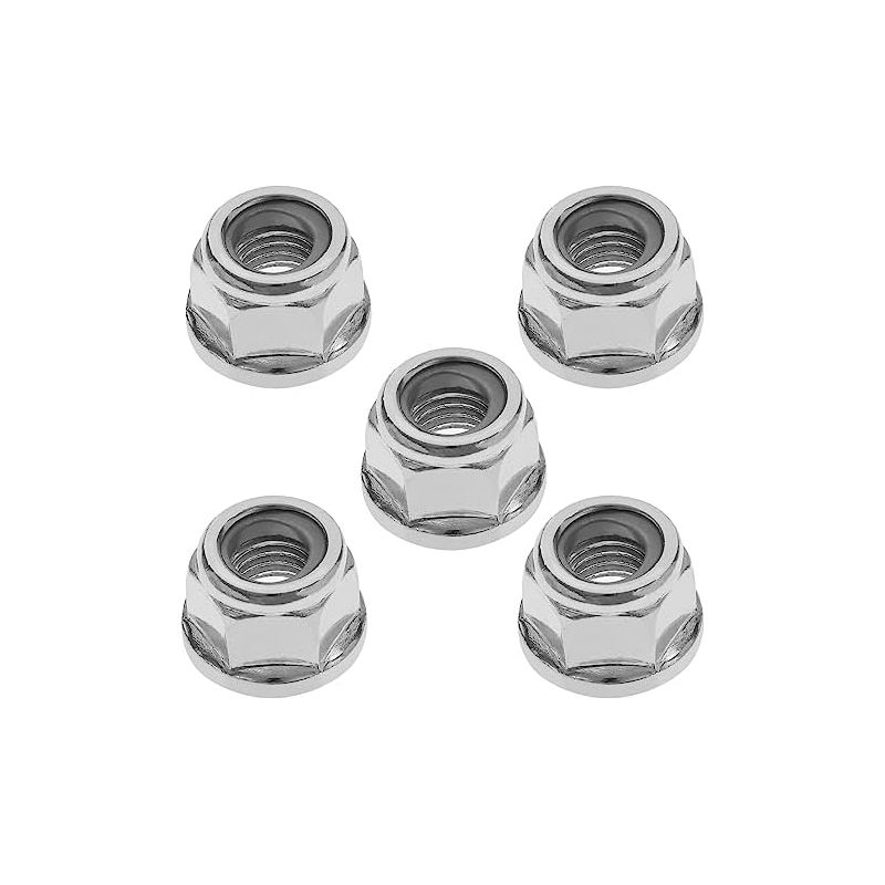 Satz Mit 5 Linksgewinde-bürstenblattschrauben Und -muttern M12x1,5, Kompatibel Mit Stihl Fs300, Fs350, Fs400, Fs450 Und Fs480 Gartengeräten