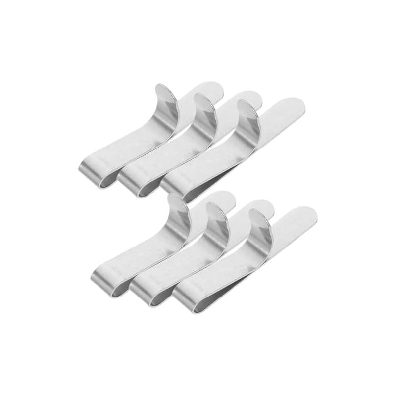 6-teiliges Set Tortenringclips Aus Edelstahl, Verstellbarer Mousse-ring, Befestigungsclips, Tortenring-set, Hochwertiger Tortenring, Gebäckringe