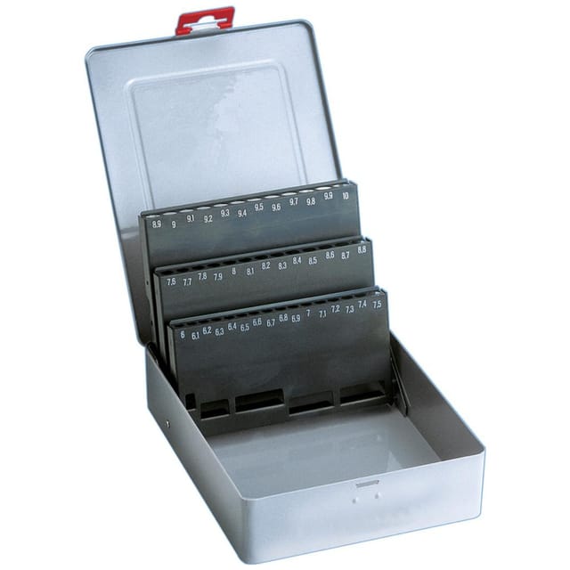 Metallkassette leer 1-10,5mm