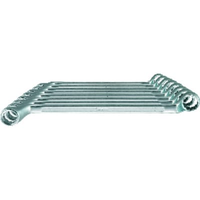 Doppelringschlüssel-Satz DIN 838 10-teilig 6-27mm
