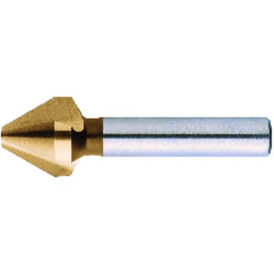 Kegelsenker DIN 334 HSS TiN FORM C Zylinderschaft 60° 8mm