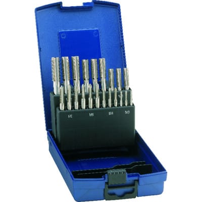 Hand-Gewindebohrer DIN 352 HSS M3-12 Satz