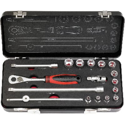 Steckschlüssel-Satz 3/8" 17-teilig