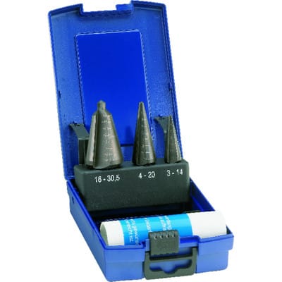 Blechschälbohrer-Satz HSS 3-30,5mm