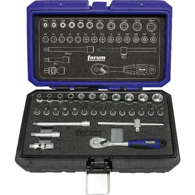 Steckschlüssel-Garnitur 1/4" 30-teilig