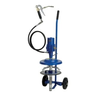 Druckluft-Abschmiergerät für 15kg/Eimer