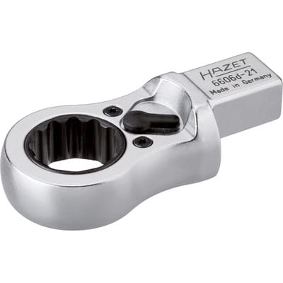 Einsteck-Ringratschenschlüssel 6606D-21, 14x18mm, Doppel-Sechskant 21mm