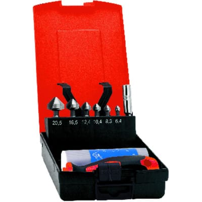 Kegelsenker-Bit-Satz 90° 6,3-20,5mm FAT