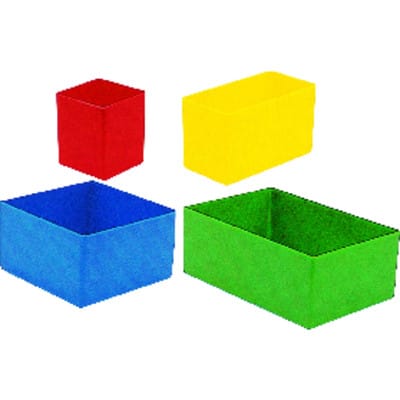 Kunststoffeinsatz 54x108x63mm gelb (H)