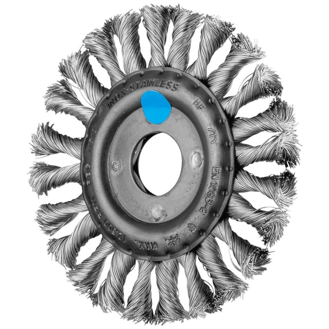 Rundbürste rostfrei CT 115 x 0,35mm gezopft