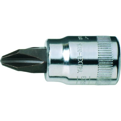 Schraubendreher-Einsatz 1/4" PH3