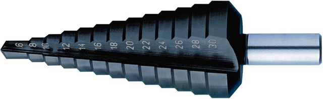Universal-Stufenbohrer HSS TiAlN 12,5-37,00mm