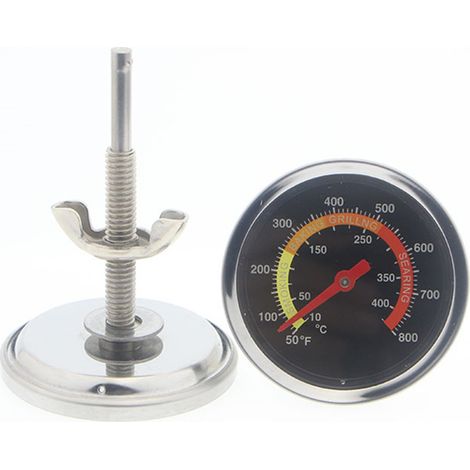 Bbq Jauge De Température Pour Thermomètre De Barbecue En Acier Inoxydable Pour La Cuisson Au Barbecue De Viande De Bœuf