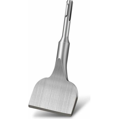 Burin Carrelage,burin [165x75 Mm] Courbure À 25°, Burin Plat Carrelage, Burin À Carrelage Professionnel Pour Les Marteaux À Percussion Et Marteau Électrique