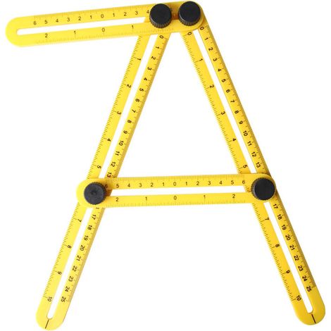 Copieur D’angle À Règles Coulissantes Et Articulées - Pour Les Bricoleurs, Constructeurs Et Artisans -