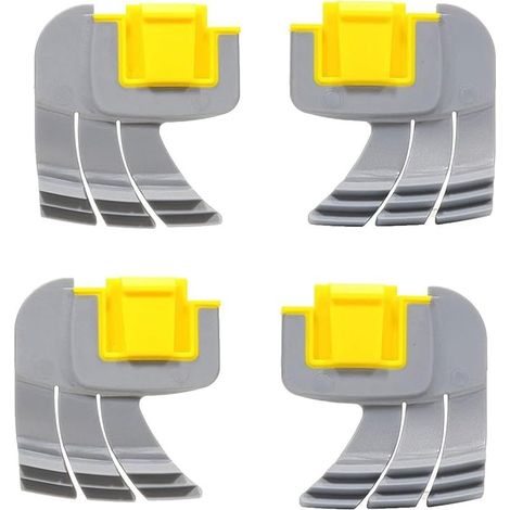Lot De 4 Brosses À Récurer En Caoutchouc Pour Nettoyeur Zodiac Mx8 Mx6 R0714400