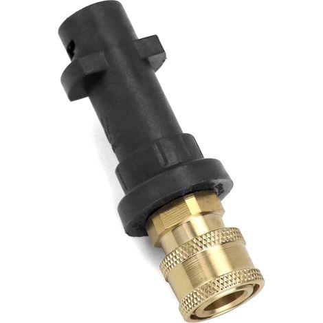 Adaptateur De Pistolet Pour Nettoyeur Haute Pression, Raccord Rapide En Laiton 1/4", Compatible Avec Kärcher K2, K3, K4, K5, K6, K7 Seri
