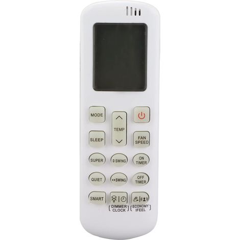 Télécommande De Climatiseur Pour Hisense, Télécommande Universelle De Contrôle A/c Pour Climatiseur Hisense Dg11r2-01, Remplacement De Air Conditioner Télécommande