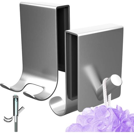 Crochets Pour Cabine De Douche,crochet Douche,crochets De Porte De Douche, Crochet Mural Cabine De Douche,crochets De Porte Pour Portes De Douche En Verre Sans Cadre