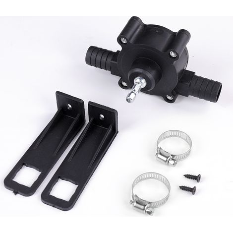 Portable Mini Perceuse Électrique Alimenté Pompe À Eau Moteurs Diesel Huile Liquide Eau Main Pompes De Transfert Auto-amorçantes Vitesse De Pompage Rapide