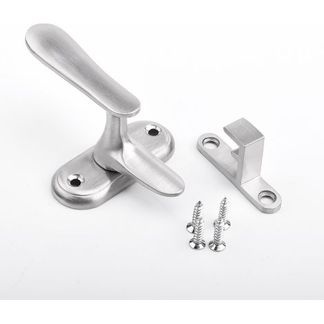 Loquet De Porte Quart De Tour Loquet De Fenêtre Acier Inoxydable 304 (lxhxp) 73x50x35mm