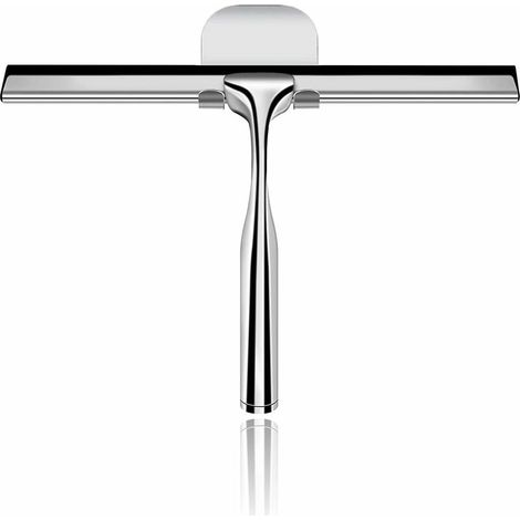 Raclette De Douche,raclette,miroir Salle Bain Raclette De Nettoyage Vitres Pour Vitres De Voiture, Raclette Douche En Acier Inoxydable 10 " Fenêtres,salles Bains,miroirs,pare-brise,carreaux,bâtiments