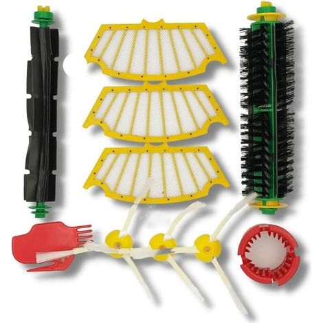 Compatibles Avec Pour Irobot Roomba 500 Brosses + Filtres Hepa Kit 13 Accessoires