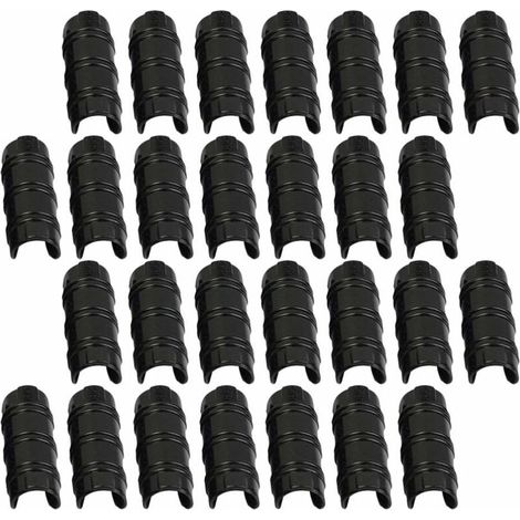 30 Pcs Clip De Film De Serre, 25 Mm Serre Clip Film Clamp Kit Pour Plastique, Clips De Fixation Pour Film De Serre, Filet Anti-insectes, Filet D'Ombrage À Effet De Serre -