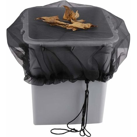 Lot De 2 Filets De Protection Anti-moustique Pour Extérieur De Jardin, Seaux, Feuilles