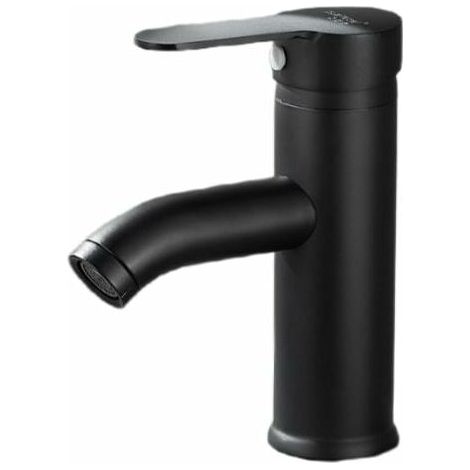 Robinet Lave-mains Noir Mat - Mitigeur Eau Chaude / Eau Froide - Noir