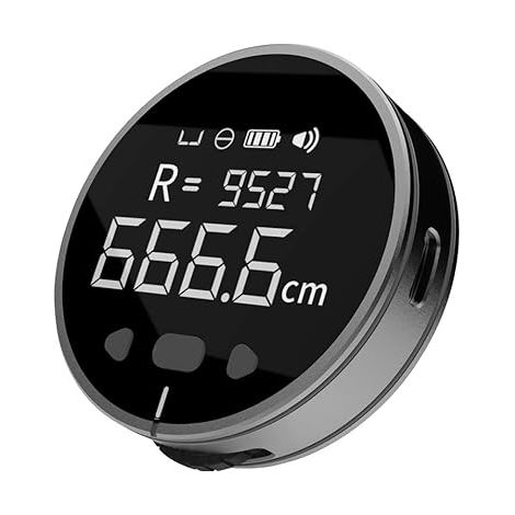 Little Q Règle Électronique 8 En 1 Avec Écran Lcd 99 M Haute Précision Outil De Mesure De La Longueur Longue Veille Rechargeable