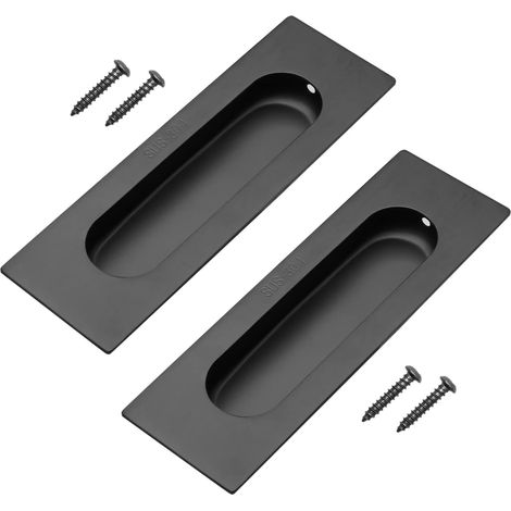 Lot De 2 Poignées De Porte Coulissantes - Acier Inoxydable 11,9 Cm