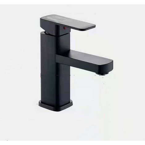 Mitigeur De Lavabo Bassin Noir Robinet Maison Salle De Bain Robinet Lavabo