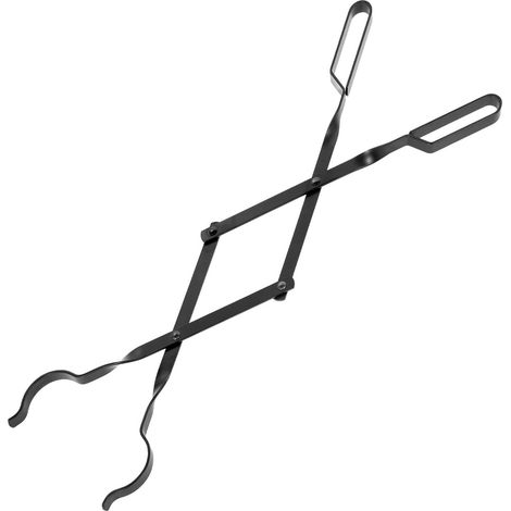Pince À Cheminée, Pince À Bois De Chauffage De 66 Cm, Outdoor Pince À Bûches, Accessoires De Cheminée Pour Camp Cheminées, Foyer Intérieur Cuisinière D'Extérieur