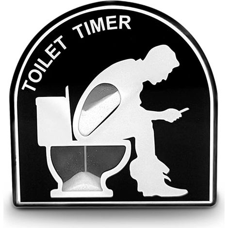 5 Minutes Minuterie De Sablier De Toilette, Minuterie De Brossage Pour Enfants, Sablier De Toilette Créatif Jouet De Décoration De Maison De Jardin