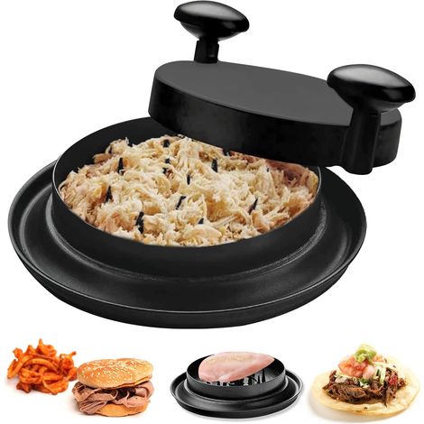 Shred Machine Outil De Déchiqueteuse De Poulet, Déchiqueteuse Pour Viande Et Nourriture Avec Poignées Et Base Antidérapante, Hachoir À Viande Manuel Pour Poulet, Porc, Boeuf, Salade
