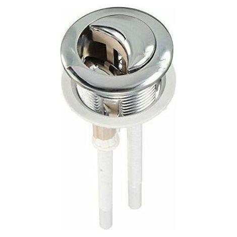 38 Mm Bouton Poussoir Double Pour Chasse D'Eau Wc Chromé Haute Pression De Pompage Accessoires Pour Toilettes Closes Tool Outils Professionnels