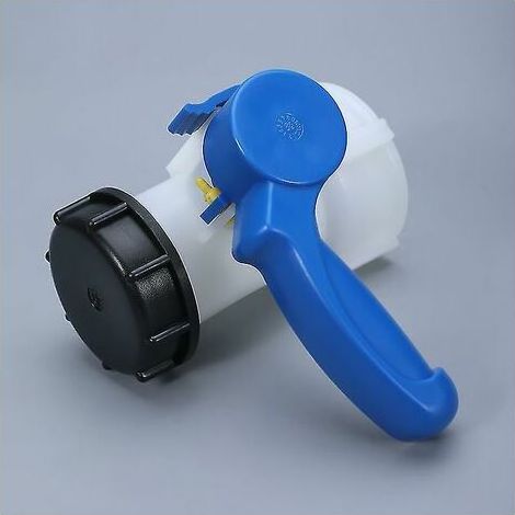 Robinet De Cuve De Récupération D'Eau 1000l Résistant Aux Acides Et Aux Alcalis Bote Carrée Soupape De Décharge Nouvelle Vanne En Plastique Ibc Ton Baril Commutateur Accessoires Dn40 Vanne Papillon Ac