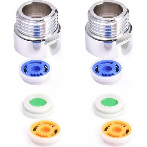 2 Pièces Douche Réducteur, Limiteur De Debit D'Eau Douche, Douche Limiteur De Réducteur Réducteur De Débit Réglé Pour Cuisine, Salle À Manger, Salle De Bain