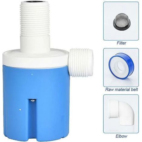 Régulateur De Niveau De Piscine，vanne À Flotteur D'Eau Contrôle Pratique Du Niveau D'Eau Vanne À Flotteur Automatique Niveau D'Eaustyle Normal