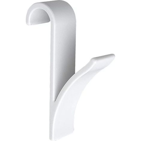 2 Pièces Crochet De Radiateur Crochet De Radiateur Sèche-serviettes Plastique Blanc Crochet En Plastique Blanc