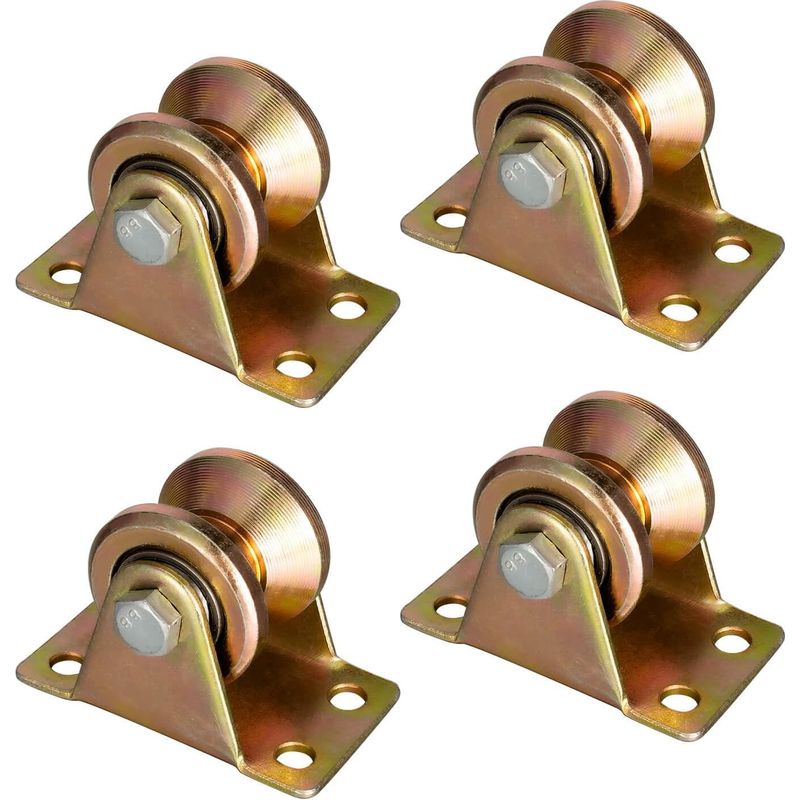 Stahl-rücklaufrollen Für 6-mm-seile, Rolle Mit 2 Kugellagern