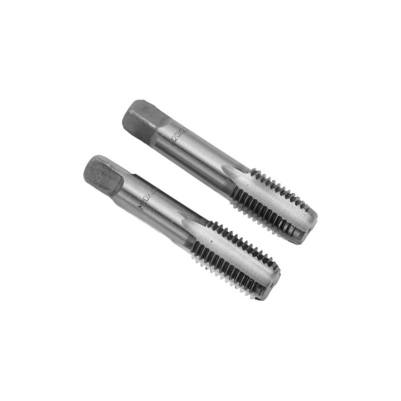 Alliandis 2-teiliger Hss-vorderschaft-gewindebohrer, Metrisch, Gerade Nuten, M20x2,5, Handgewindebohrer