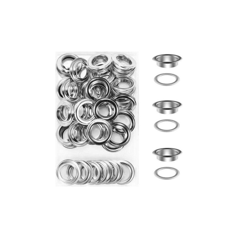 Alliandisset Of Forehill 50 Brillen, 20mm Brillen-set Für Teloni, Soft Repair, Silber