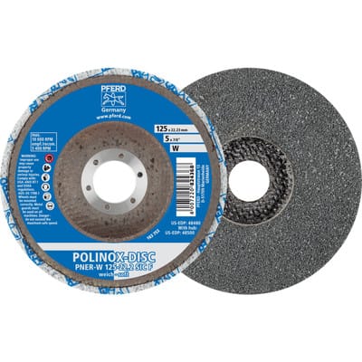 POLINOX-Schleifrad 125mm weich Pferd