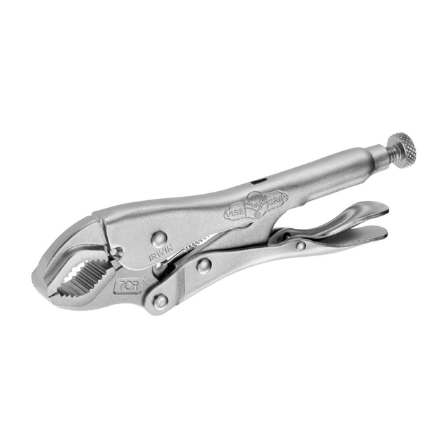 Gripzange gebogene Backen 175x41mm
