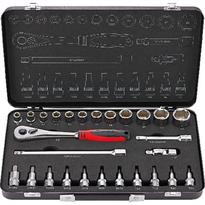 Steckschlüssel-Satz 1/2" 27-teilig