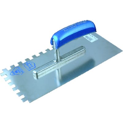 Glättekelle rostfrei 280 x 130mm mit gebogenem Griff