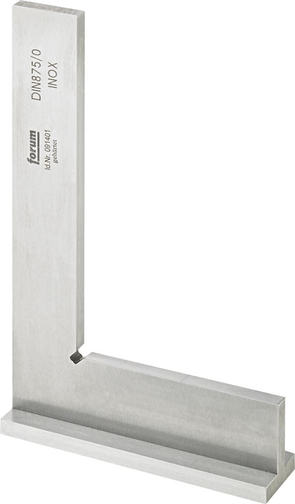 Anschlagwinkel DIN 875/0 B rostfrei, 150 x 100mm