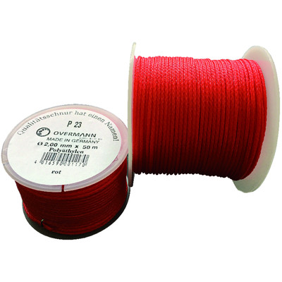 Maurerschnur Polyäthylen 1,0mm 50m rot